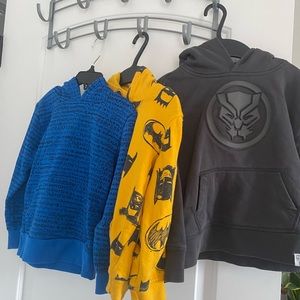 Toddler boy hoodie set of 3